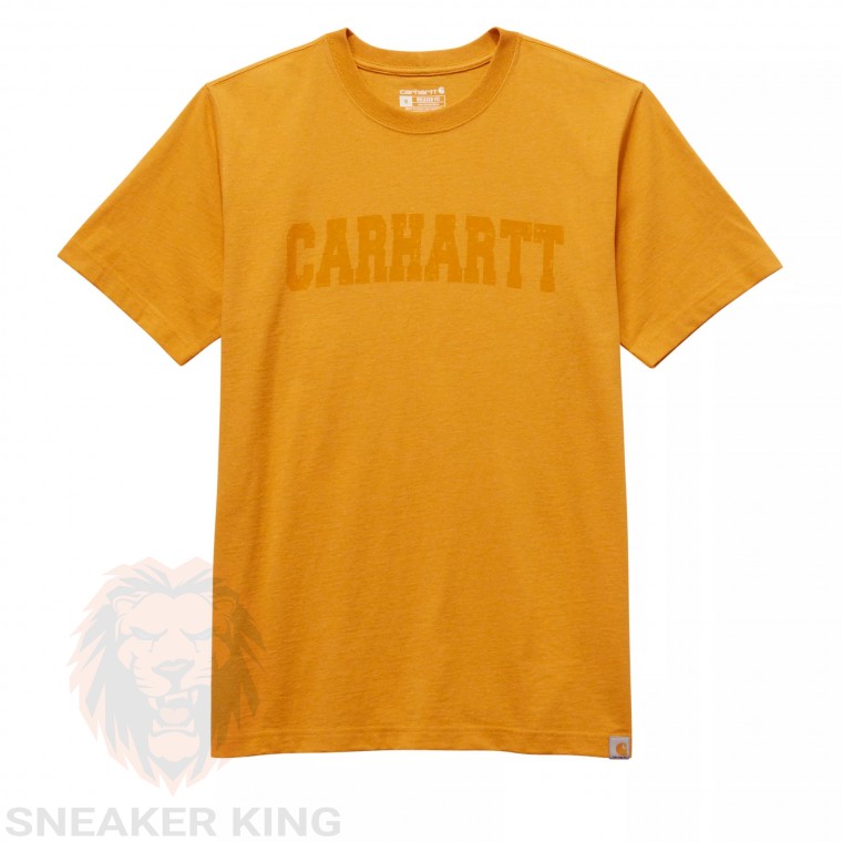 Футболка Carhartt heavyweight logo graphic t-shirt 106300-Y43